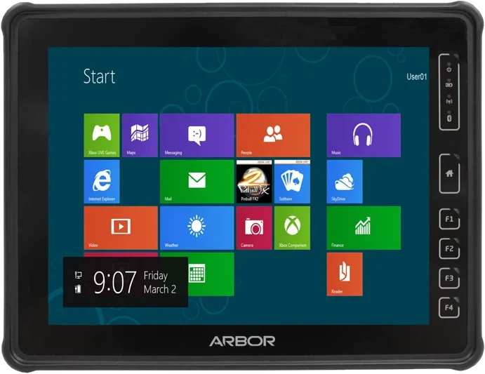 Gladius G0975 - 9.7" Intel Celeron N2930 Rugged Tablet PC