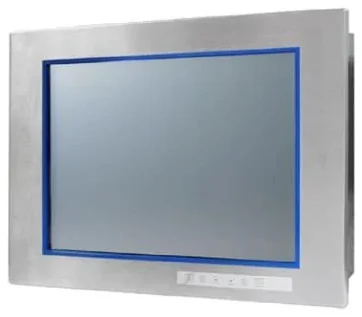 15" XGA Industrial Monitor with 316L Stainless Steel Front Panel for Hazardous Environments