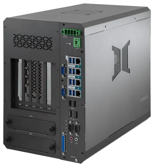 FPC-9309W-G5 - Ruggedized Edge AI Computing Platform supporting NVIDIA® RTX-5090 GPU Card, Intel® Core™ Ultra Processor (Series 2)