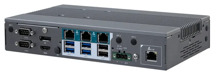 ARES-1990 w/ Core 5 120U, w/ 2 x CANBus, 3 x LAN, 9 x USB, 1 x DP, 1 x HDMI, 8 x DIO, 2 x COM, 1 x M.2 M-Key, 1 x M.2 B-Key, 1 x M.2 E-Key