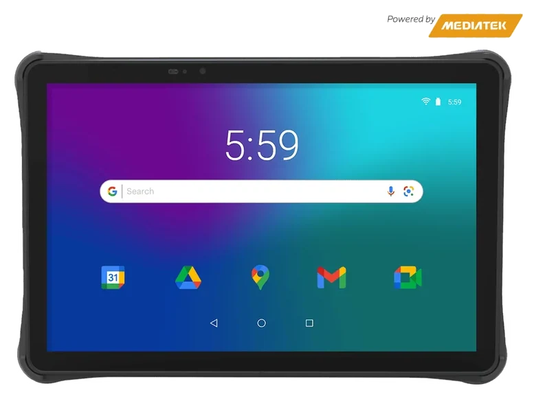 10.1” Intel® Pentium Elkhart Lake N6415 tablet PC w/ WXGA LCD, projected capacitive touch screen, battery pack, WLAN and Bluetooth