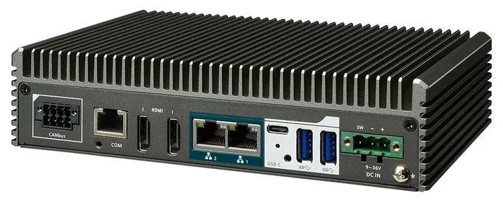 ARES-2000 w/ Core 5 120U, 3 x LAN, 3 x USB, 2 x HDMI, 1 x COM, 1 x M.2 M-Key