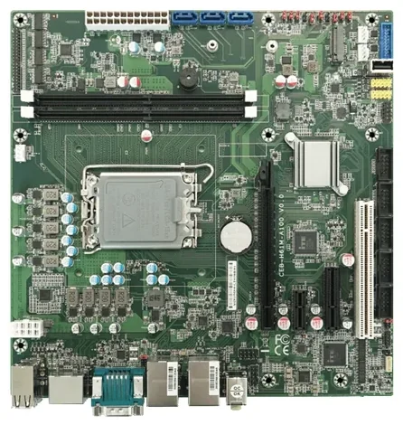MB-i93QM-H610 - Intel H610 Chipset, 2 x LAN, 2 x HDMI/DP++, 6 x COM, 13 x USB, Micro ATX MB