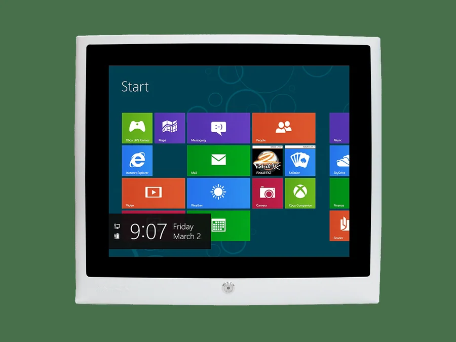 LYNC-817 - 17" Fanless Industrial Panel PC, Intel J1900 CPU, with PCI/PCIe expansion slot