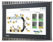 15.6" WXGA Industrial Monitor with PCAP Touch Control, Direct VGA, and DVI Ports