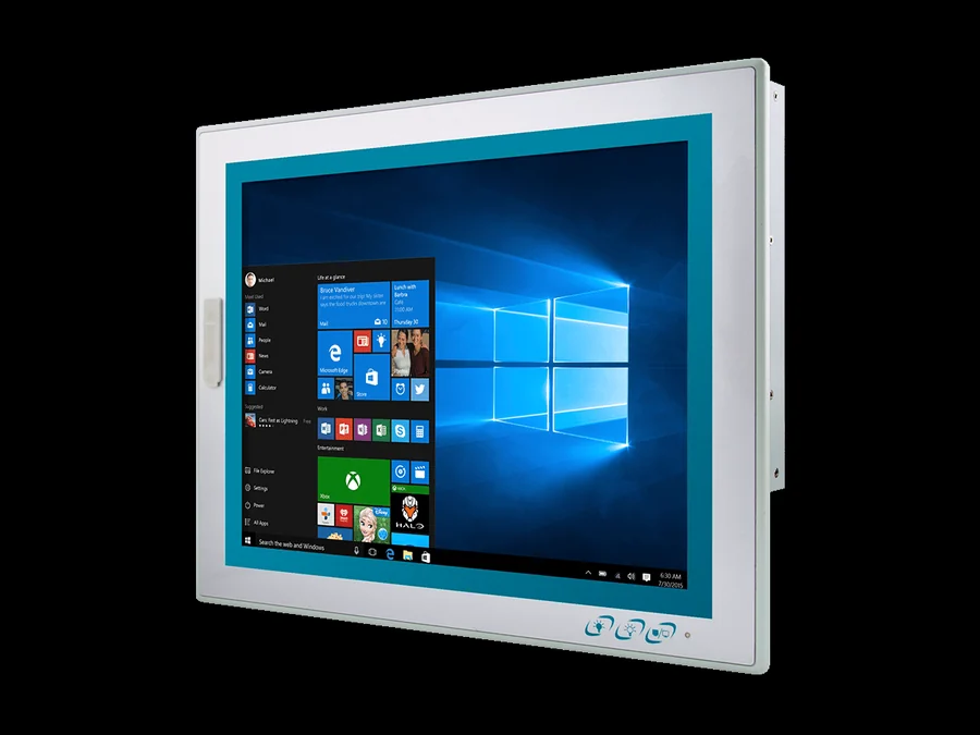 LYNC-715-1900G4 - Fanless 15" Industrial Panel PC with Intel J1900 Quad-Core Processor