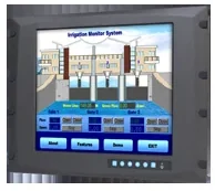 17" SXGA Industrial Monitor with Resistive Touch Control